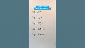 Log 1, log 10, log 100, log 1000 | maths tricks #shortfeed #shortsviral #log #mathstricks #maths