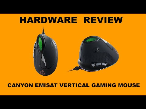 Hardware Review: Canyon Emisat Vertical Mouse (Good for gaming?)