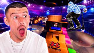 Scootering The X GAMES MEGA RAMP! (ScootX)