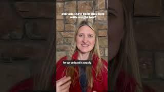 Beets melt fat?! Who knew?! by Dietitian Kathryn 77 views 3 months ago 1 minute, 27 seconds