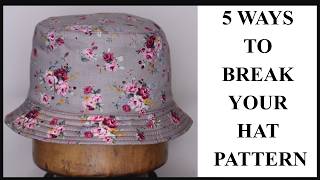 The #1 Bucket Hat Pattern Mistake ( How To Fix It )