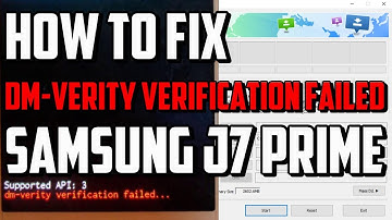 Fix dm-verity verification failed Samsung J7 Prime