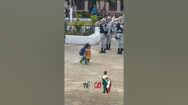 lo más hermoso que verás el día de hoy. Fuerzas armadas mexicanas