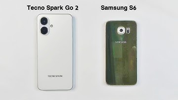 Tecno Spark Go 2 Vs Samsung Galaxy S6 | Speed Test & Comparison 
