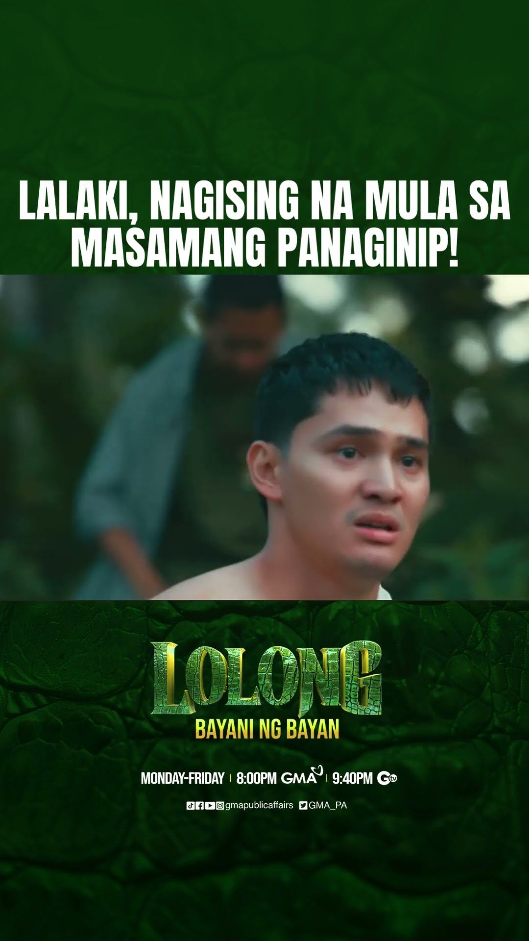 Lalaki, nagising na mula sa masamang panaginip! | Lolong 2