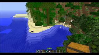 My Minecraft Server New Spawn!!! And A Chest With Stuff!!!