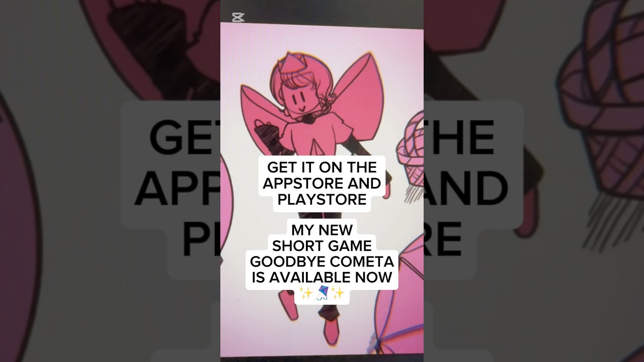 Goodbye Cometa is out now on the AppStore and PlayStore ✨🪁 