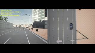 🛑 Emergency Braking in ADAS | CARLA Simulation + AI Explanation Overlay