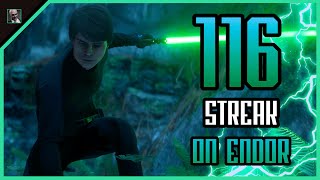 Star Wars Battlefront 2｜Luke Skywalker 116 Killstreak on Endor