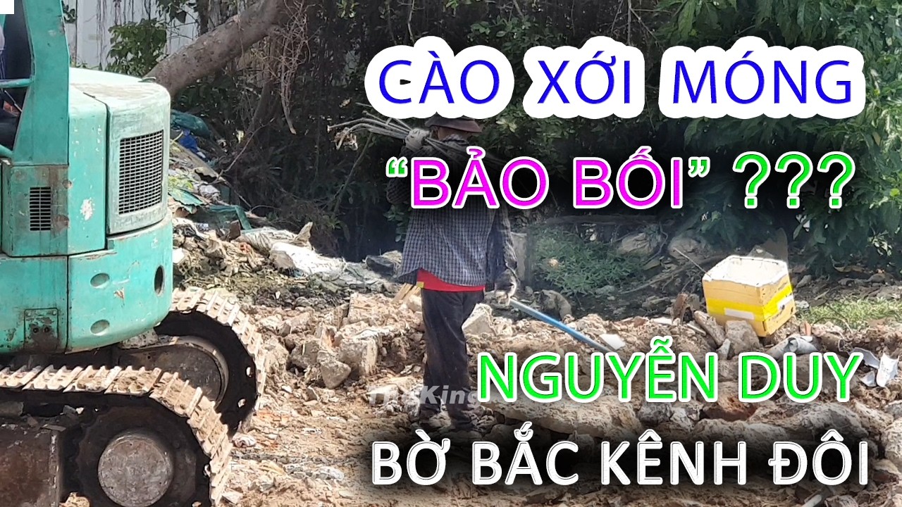 Bất ngờ CÀO XỚI MÓNG có gì ?? Bờ Bắc Kênh Đôi NGUYỄN DUY Quận 8 - Sài Gòn ngày nay