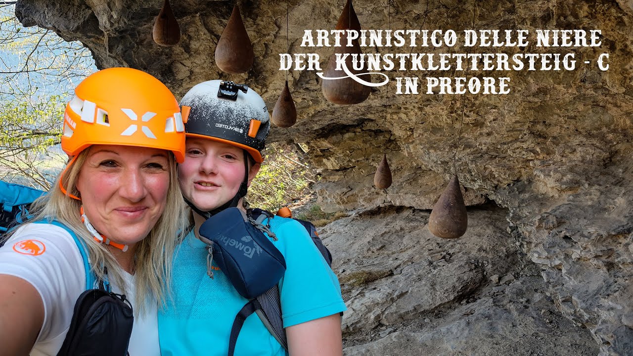 Via Ferrata Artpinistico Delle Niere C - Der Kunstklettersteig GARDASEE-ITALY