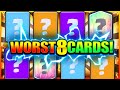 THESE are the WORST 8 Cards in Clash Royale RIGHT NOW!!.. IN ONE DECK!! 😱