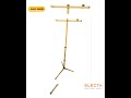Flood Light Stand 2 Meter 2Head, Flood Light Tripod, Telescopic Tripod Stand ONLY