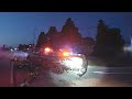 Police Officer Rear-ended During Traffic Stop