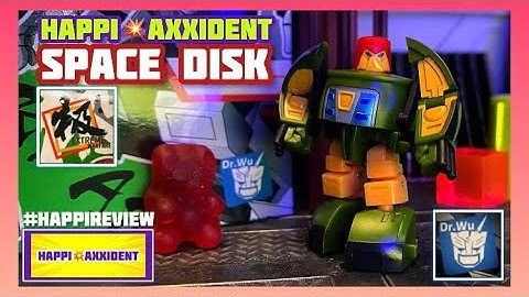 Legends Scale Transformers SPACE DISK (Cosmos) by DR. WU | Review by HAPPI AXXIDENT