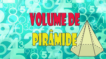 Volume de uma pirâmide hexagonal!