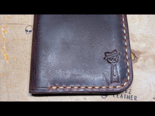 The Speakeasy Leather Co The Wat 4 pocket wallet review EDC ASMR