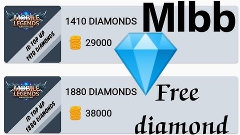 Mobile legend Free Diamond 💎 part 2 (Mizo)