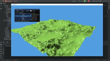 CPE494 | Assignment 2 – 3D Terrain with Lighting and ImGui