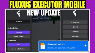 TOP 3 EXPLOITS: Arceus X Neo , Delta Executor & Fluxus Executor Mobile  (Fluxus Coral) Download 