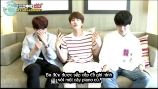 [Vietsub][YeWookVN] 150809 Super Junior KRY Niconico Interview