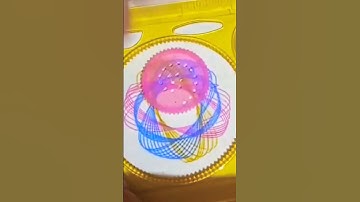 ASMR 🌈 SPIROGRAPH ART AUTO REVERSE SATISFYING & RELAXING ART 🌈#asmr