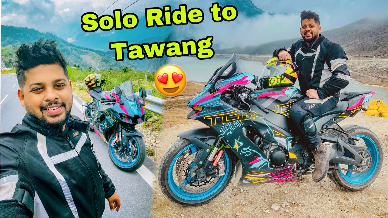 Tokyo ke Sath First Time Solo Ride to Tawang 🔥