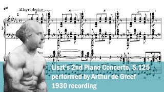 Liszt - Piano Concerto No. 2, S.125 (de Greef)