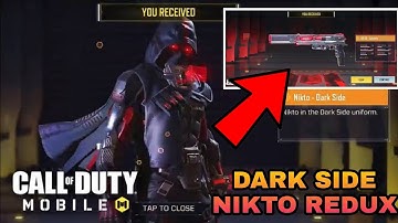 NEW* DARKSIDE NIKTO REDUX DRAW IN CODM NIKTO LEGENDARY AND 50.GS LEGENDARY