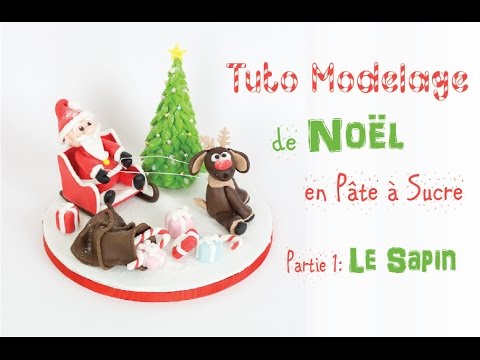 Tutoriel sapin de Noël en pâte à sucre  Sapin de noel, Gateau noel,  Pâtisserie noël