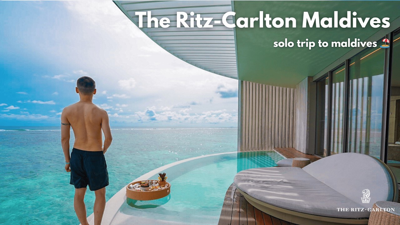 The Ritz-Carlton Maldives | Solo Trip to Maldives - Most Luxurious Overwater Villa