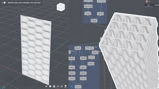 Timelapse : How to design Heat Exchanger using Implicit modeling on Nodi
