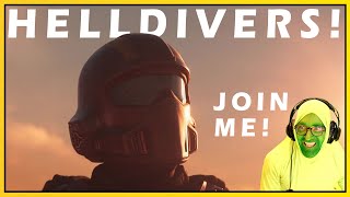 Helldiving need a sqaud. Potential for a surprise guest!