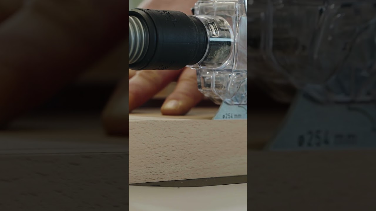 Festool Table Saw TKS 80: Set 80mm Cutting Depth