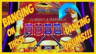 DANCING DRUMS SLOT MACHINE #LASVEGAS #casino screenshot 4