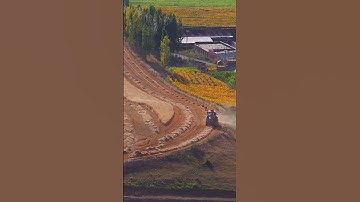 Thumbnail of Golden #Wheat & Sunset Views – #Harvest Time in Kuerdening, #Xinjiang