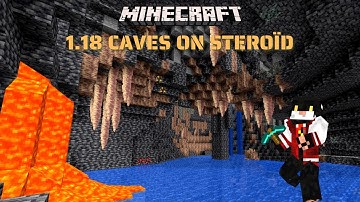 Minecraft Caves and Cliffs relaxing longplay - Exploring caves (No commentary) [1.18]