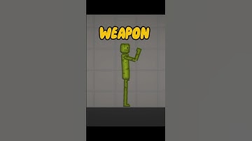 What Is The Strongest Weapon In MELON PLAYGROUND #melonplaygroud #melonplayground #fyp #shorts