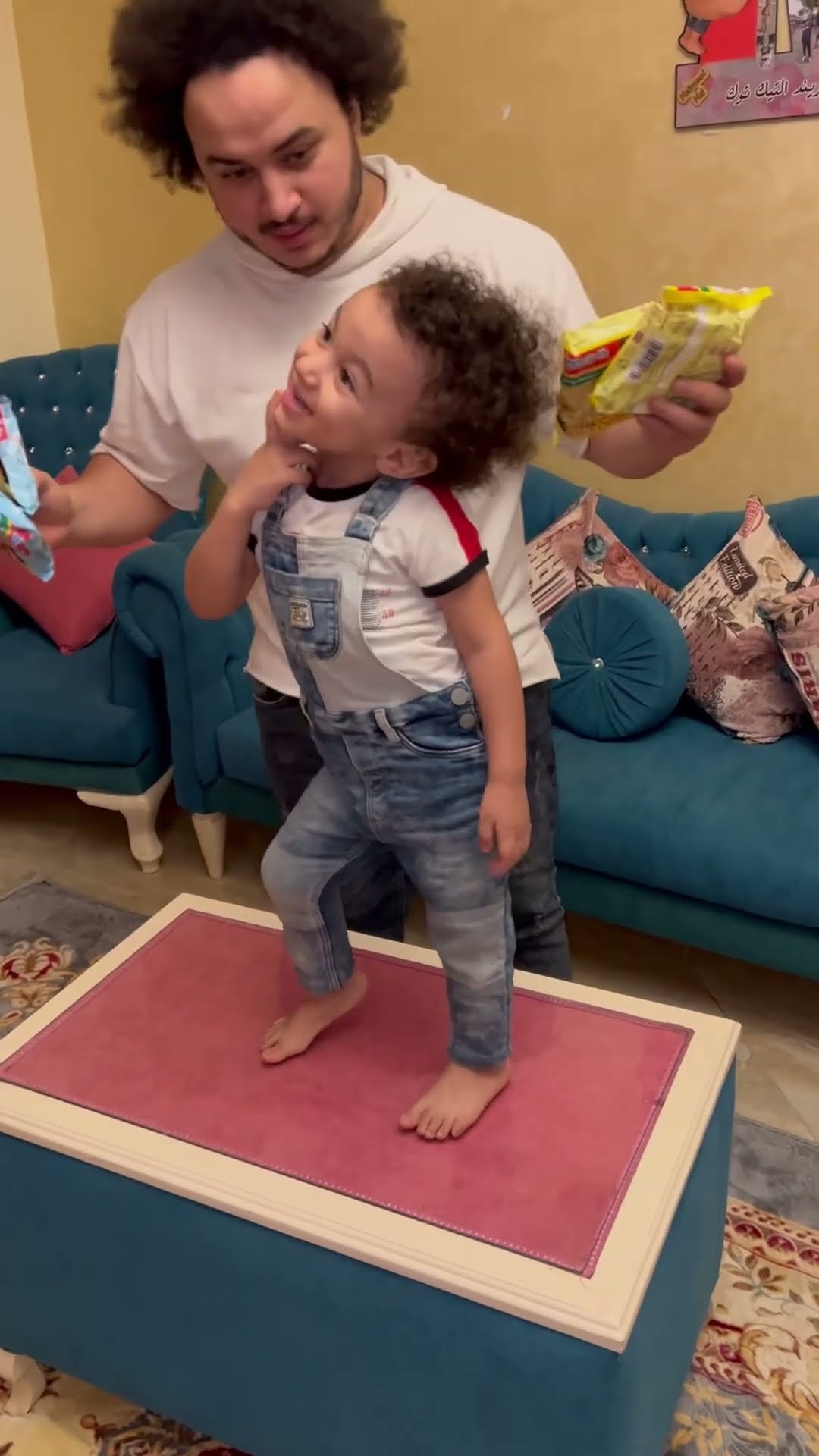 اندومي ?? ناصر وهو صغير ❤️