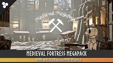 Modular Medieval Fortress Megapack: Unreal Engine Marketplace Showcase