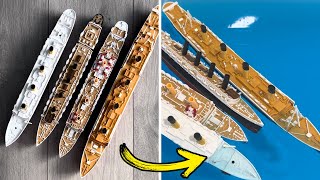 Submersible Model Ships Vs Water