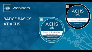 Badge Basics at ACHS - What are Badges & What are the Benefits