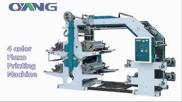 YOUR GOOD CHOICE! 4 Color Non Woven Flexo Printing Machine
