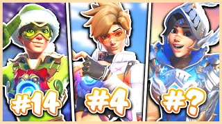 RANKING EVERY TRACER SKIN IN OVERWATCH 2