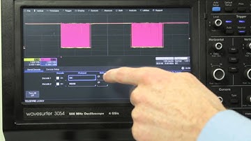 Teledyne LeCroy WaveSurfer 3000 Serial Data Trigger and Decode