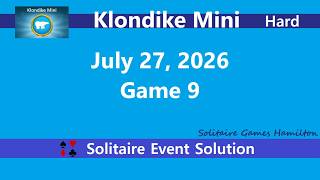 Klondike Mini Game #9 | July 27, 2026 Event | Hard screenshot 3