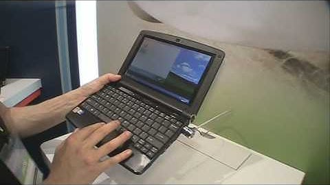 Mio GPS netbook at Computex