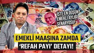 İsa Karakaş En Düşük Emekli Maaşı için Zam Senaryolarını Açıkladı! \