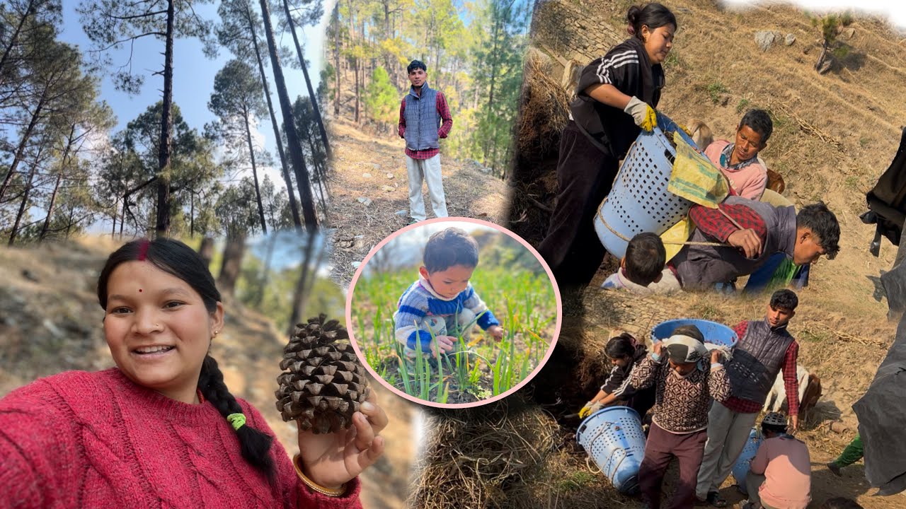 Mummy 👩 Logo Ne Aaj Gobar🐄🥰 Lagaya ￼|| Mai Or Mere Pati Gaye SeeThe Ke liye ￼🌳🤩// Sonali phadi Vlogs