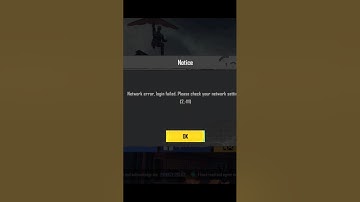 network error login failed please check your network settings pubg mobile | how to login pubg mobile